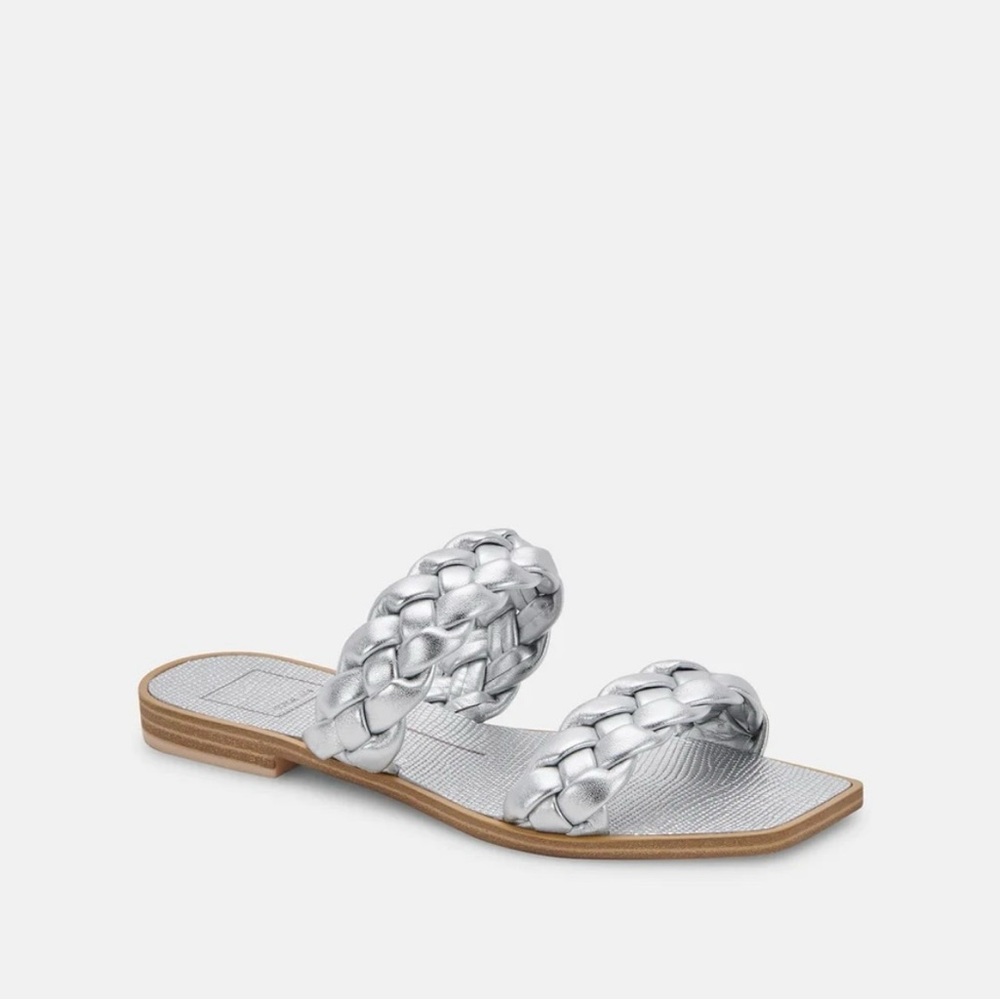 Dolce Vita Indy sandals in silver metallic